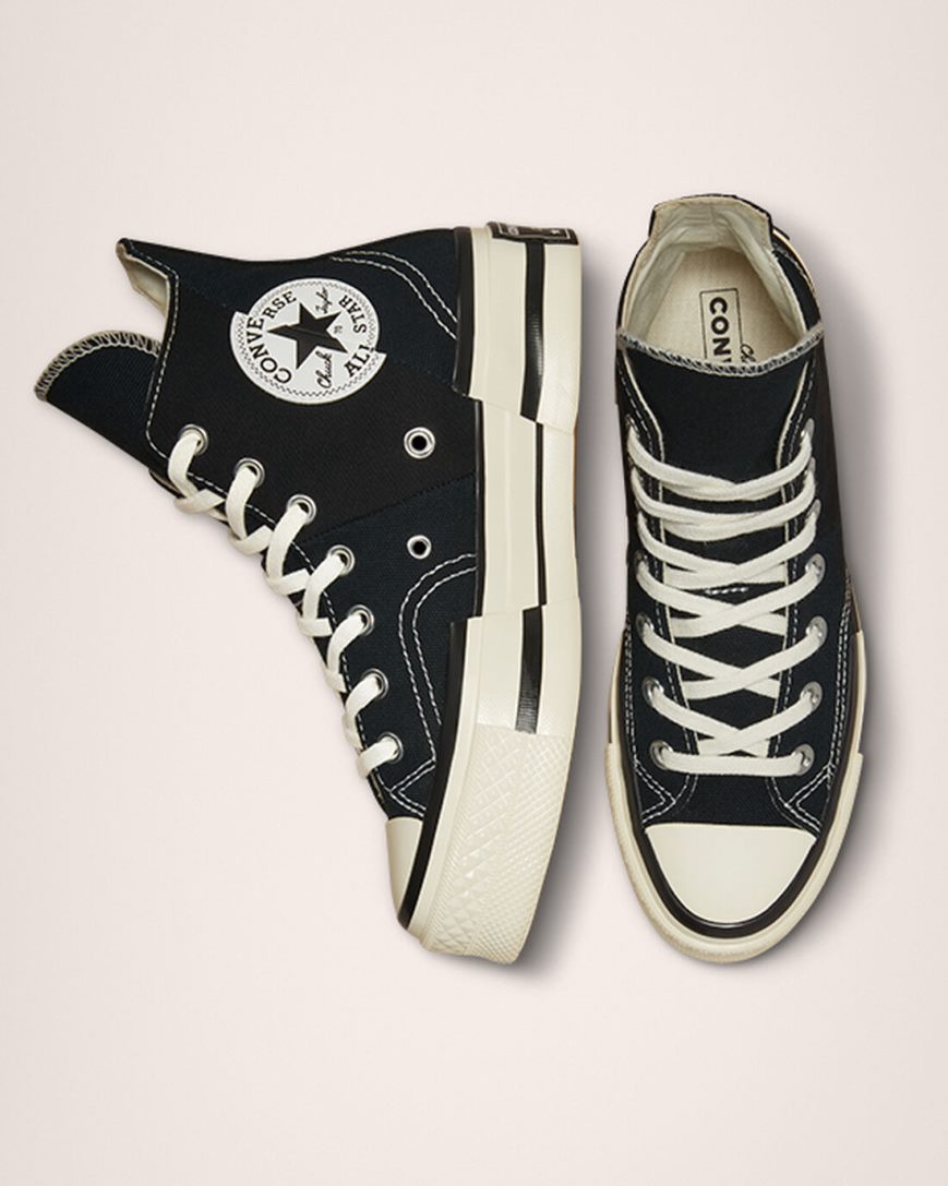 Dámské Boty Vysoké Converse Chuck 70 Plus Černé | CZ YO31Q56